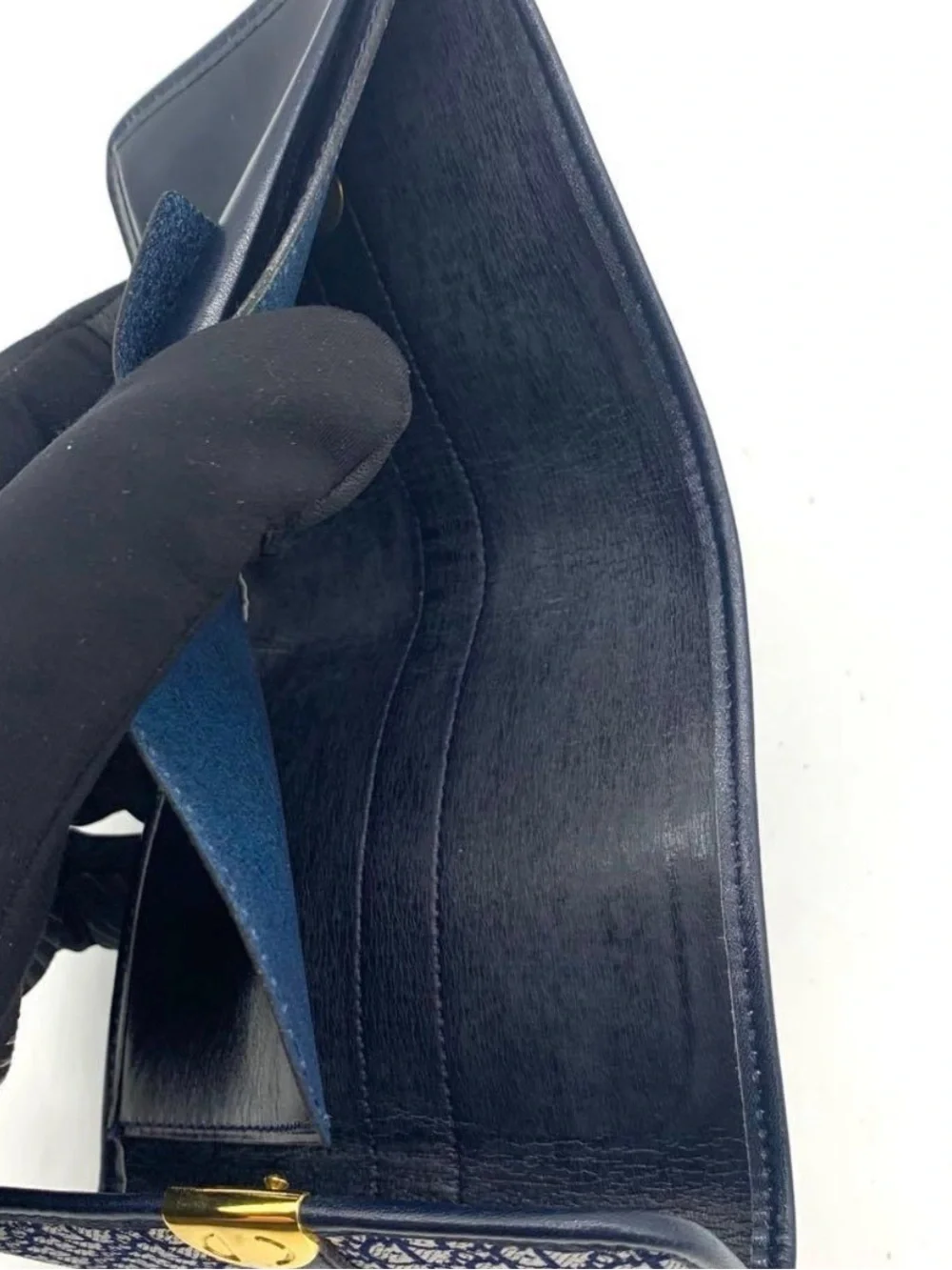 Vintage Christian Dior Navy Wallet